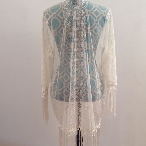 ⭐️NWOT⭐️ boho sheer top - Picture 4 of 7